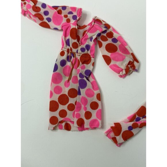 Vintage 1979 Barbie Kmart Exclusive Bargain Fashion #1026 Polka Dot Dress & Tie - Picture 5 of 5